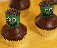 Mini Monster Cupcakes