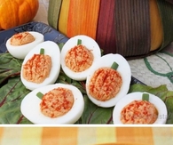 Halloween Deviled Eggs