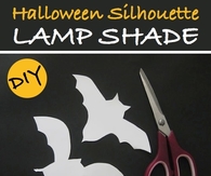 Silhouette lamp shade