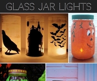 Glass jar lights