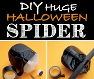 DIY Huge Halloween Spider
