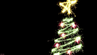 Sparkling christmas lights