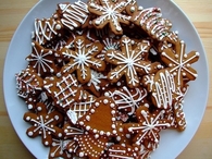 Gingerbread Cookies with Icing