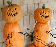 Pumpkin zombie guards
