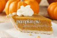 Pumpkin pie