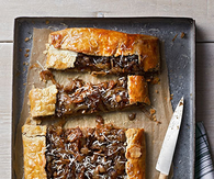 Caramelized onion galette