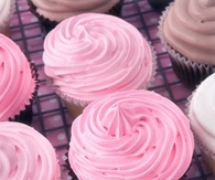 Pink swirl cupcakes