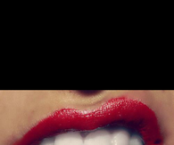 Lip biting