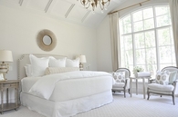 White elegant bedroom