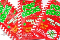 Candy cane pop rocks