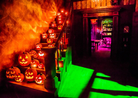 Pumpkin staircase