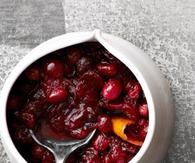 Spiced cranberry sauce