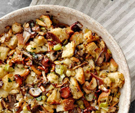 Sourdough and mushroom stuffing