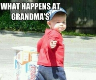 what happens at grandmas