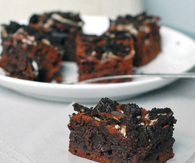 Fudge oreo brownies
