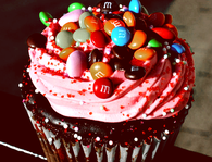 M&M Cupcakes