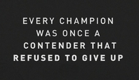 Even champion was on a contender