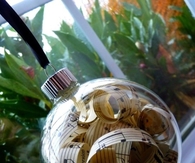 Vintage musical ornament