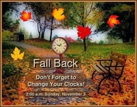 fall back