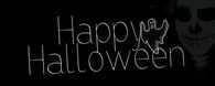 Happy Halloween Dancing Ghost
