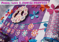 Peace, love and fun do party