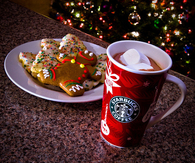 Cookies and hot chocolate