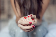 Red nails