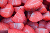 Strawberry slices