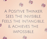 A positive thinker