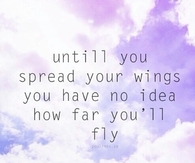 You have no idea how far you will fly