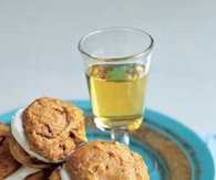 Pumpkin cream sandwiches