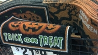 Trick or treat doormat