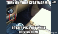 Keep Pizza Warm Life Hack