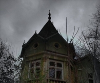 A haunted house