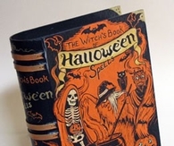 Witch book of halloween spells