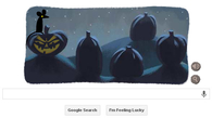 Halloween Witch - Google Doodle - Oct 31, 2013