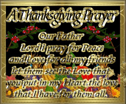 A Thanksgiving Prayer