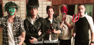 Happy Halloween from One Direction