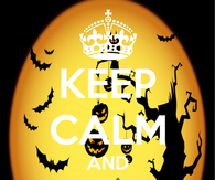 Keep calm and happy halloween