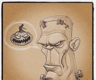 Frankenstein Drawing
