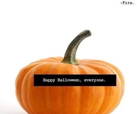 Happy Halloween Everyone