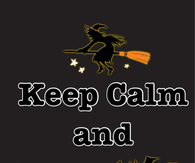 Keep calm and happy halloween