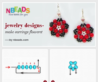 Jewelry Designs - Make Earrings Floweret