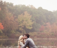 A kiss on the lake