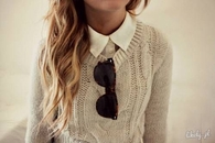 Cream sweater