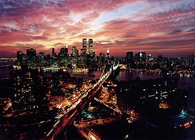 A view of the city