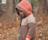 Hooded kid's sweater