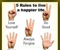 5 Rules to live a happier life