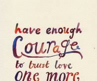 Trust love one more time