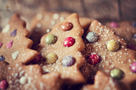Christmas Tree M&M Cookies